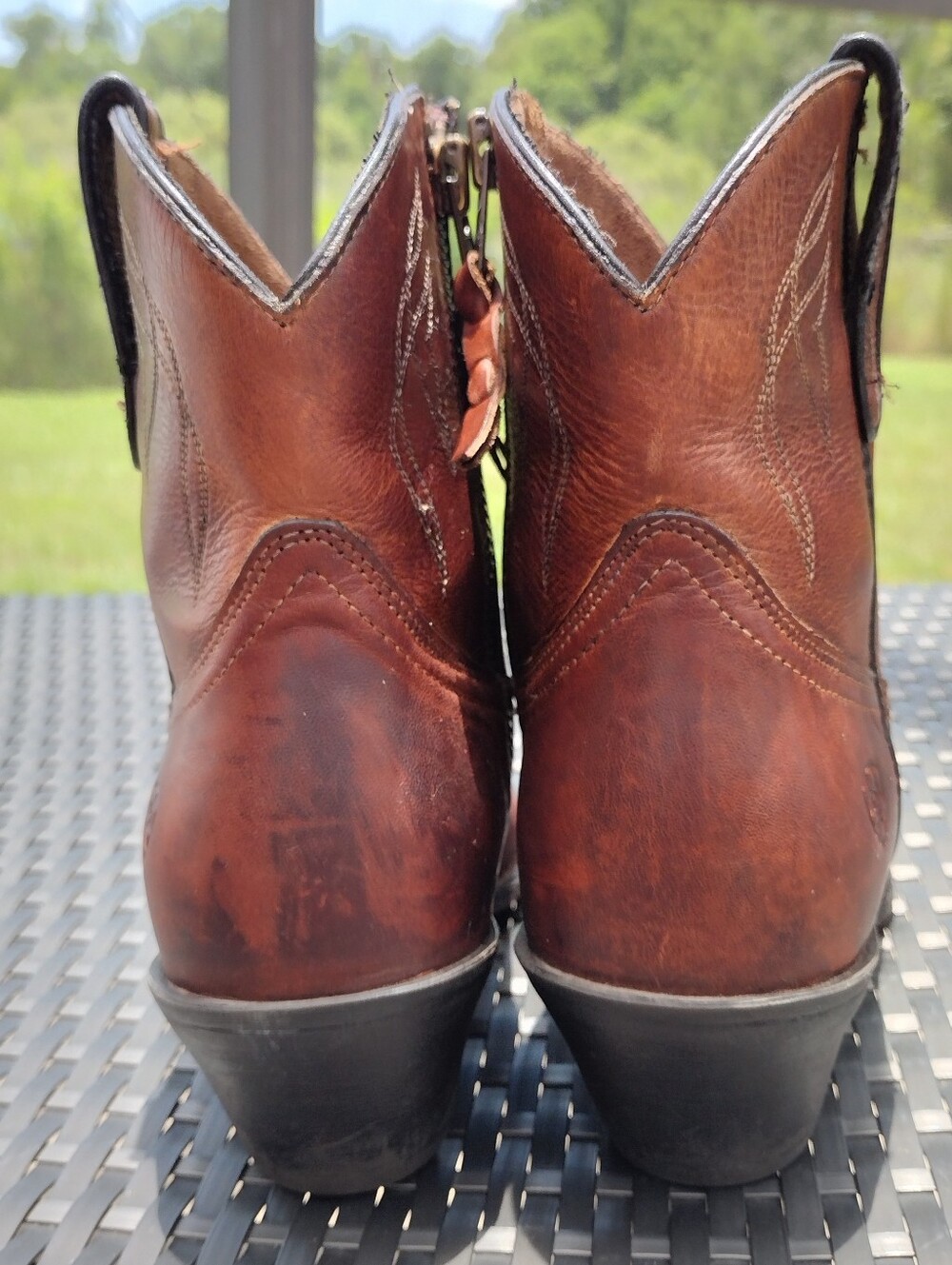 Ariat Darlin Western Boot In Sassy Brown - Picture 10 of 14